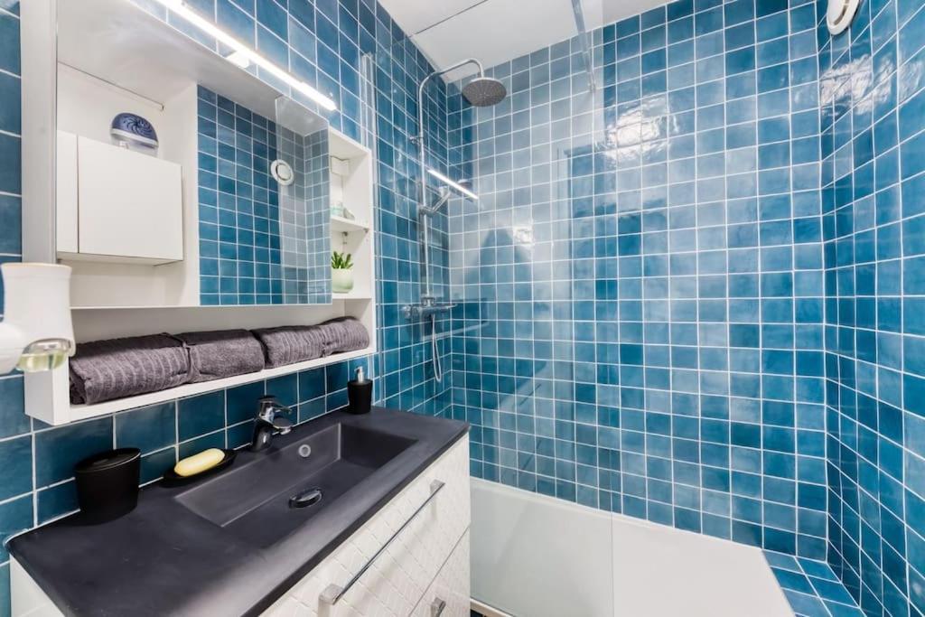 Studio Vue Direct Sur Le Port De Cergy, Parking Prive Gratuit 外观 照片