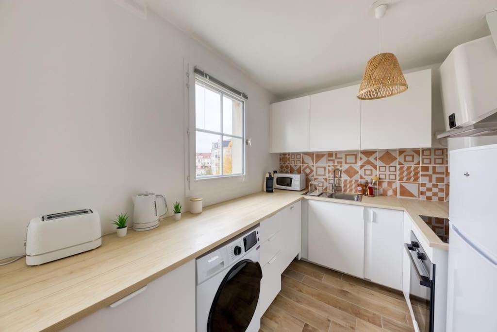 Studio Vue Direct Sur Le Port De Cergy, Parking Prive Gratuit 外观 照片