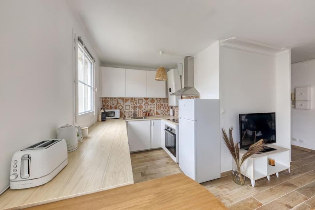 Studio Vue Direct Sur Le Port De Cergy, Parking Prive Gratuit 外观 照片
